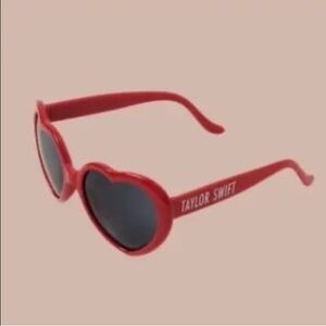 Taylor Swift Official Red TV Heart Sunglasses